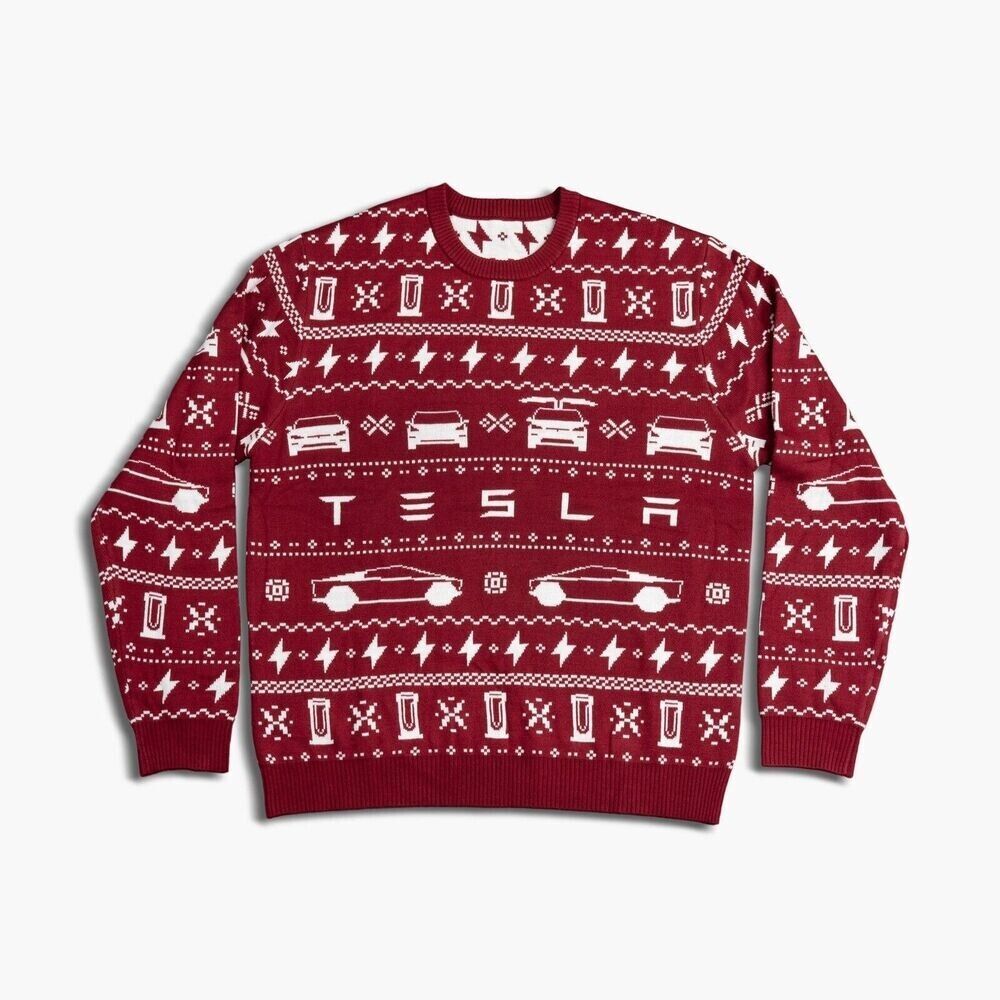 Tesla Model X-mas Sweater