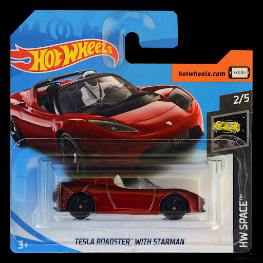 Hot Wheels Tesla Roadster with Starman, HW Space 2/5